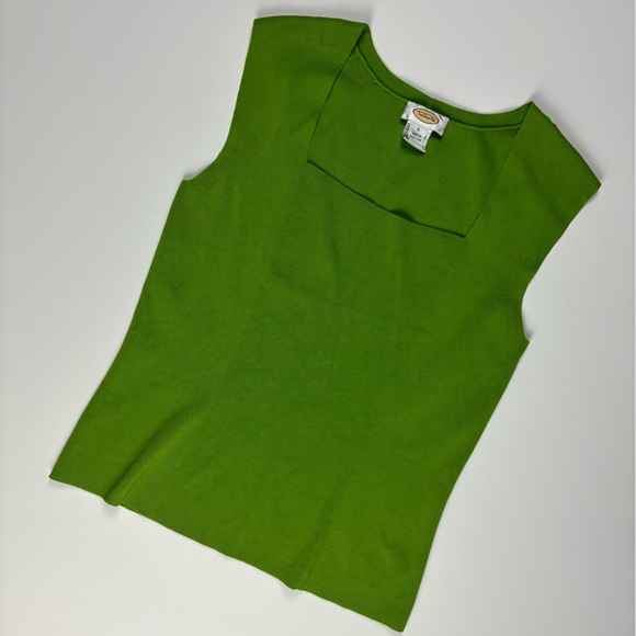 Vibrant Green Talbots Tank Top - Picture 3 of 8
